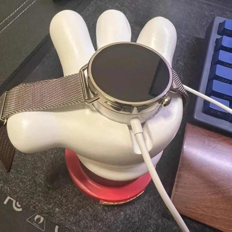 

Cute Mickey Cartoon Peripheral Watch Charging Stand Personalized Creative Shelves Exquisite Tabletop Model Decoration gift Toy