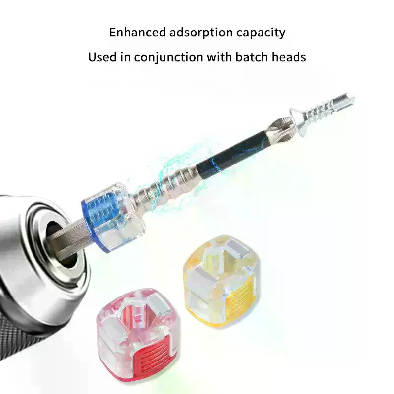 3PCS Screwdriver Bit Powerful Magnetizer Universal 1/4