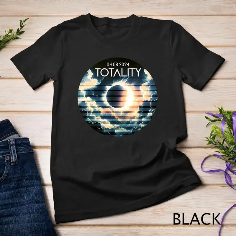 Totality Total Solar Eclipse 2024 T Shirt Unisex T shirt