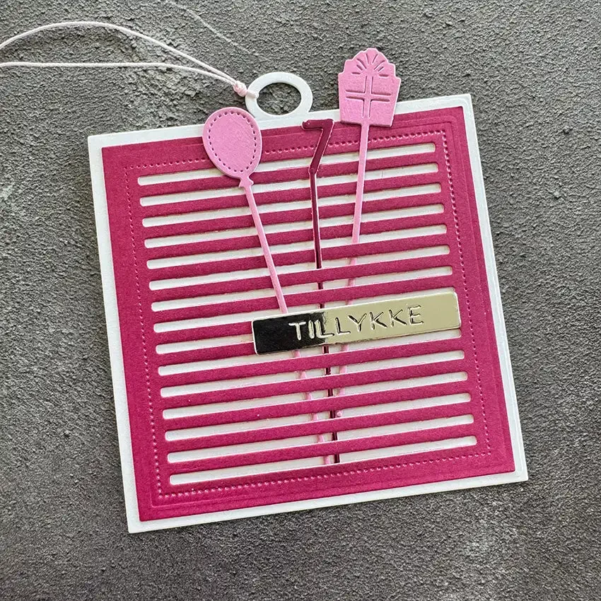 Imagen 3: Navidad 3D casa ángeles cumpleaños alfabeto bolsa de regalo etiqueta de esquina troqueles de corte nuevo 2025 Scrapbooking tarjeta deslizante sobre artesanía