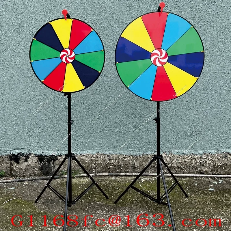 Lucky Draw Lucky Wheel Prop Game Activity Lucky Draw Erasable Bracket Lottery Wheel