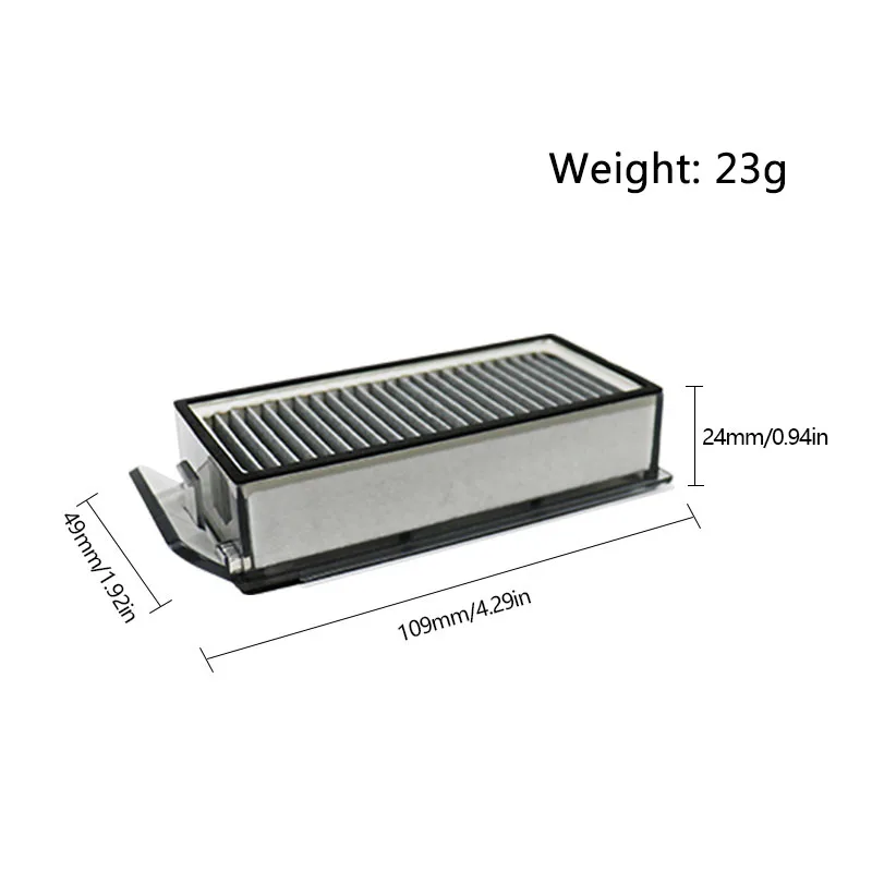 ل Dreame S40 طبعة محسنة/X40 طبعة محسنة/X50/X50 Pro قطع الغيار صندوق الغبار فلتر Hepa جهاز آلي لتنظيف الأتربة