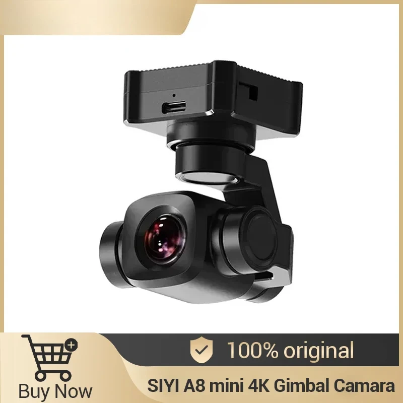 A8 mini 4K Gimbal Camara 8MP Ultra HD 6X Digital Zoom Gimbal Camera with 1/1.7