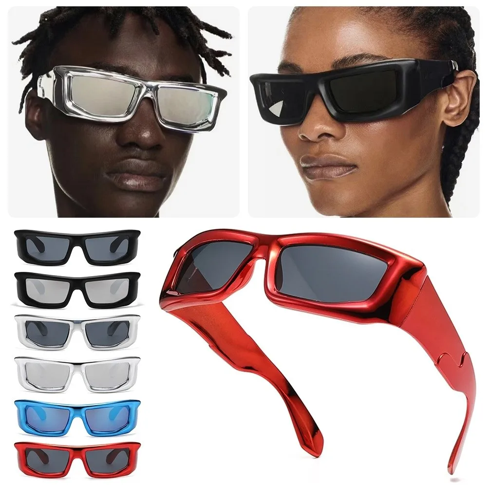 Trendy Retro Men Sunglasses UV400 Women Shades Sport Sunglasses Unisex