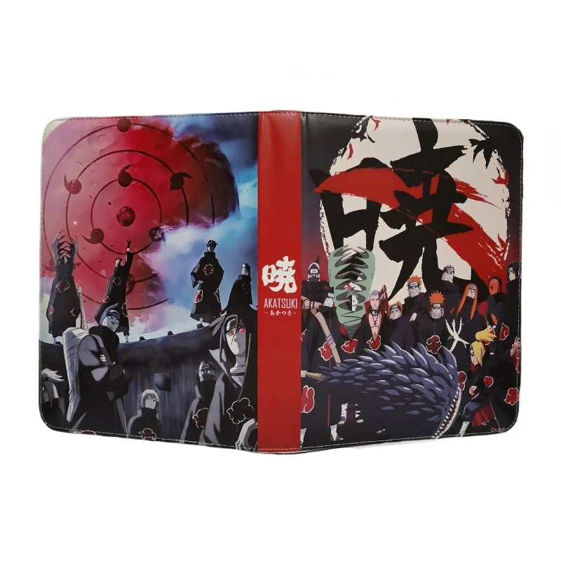 Naruto Card Card Book Uzumaki Naruto Uchiha Itachi Kyubi Anime Character Collection Book Storage Set Collection Card Toy Gift