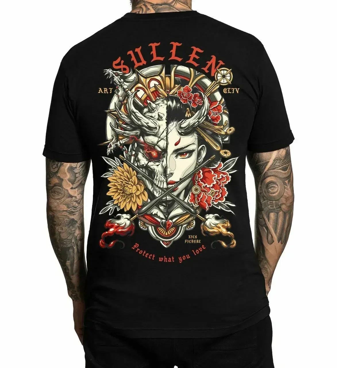 Sullen Clothing Nick Filbert Standard T-Shirt - Tattoo Artwork Design Apparel