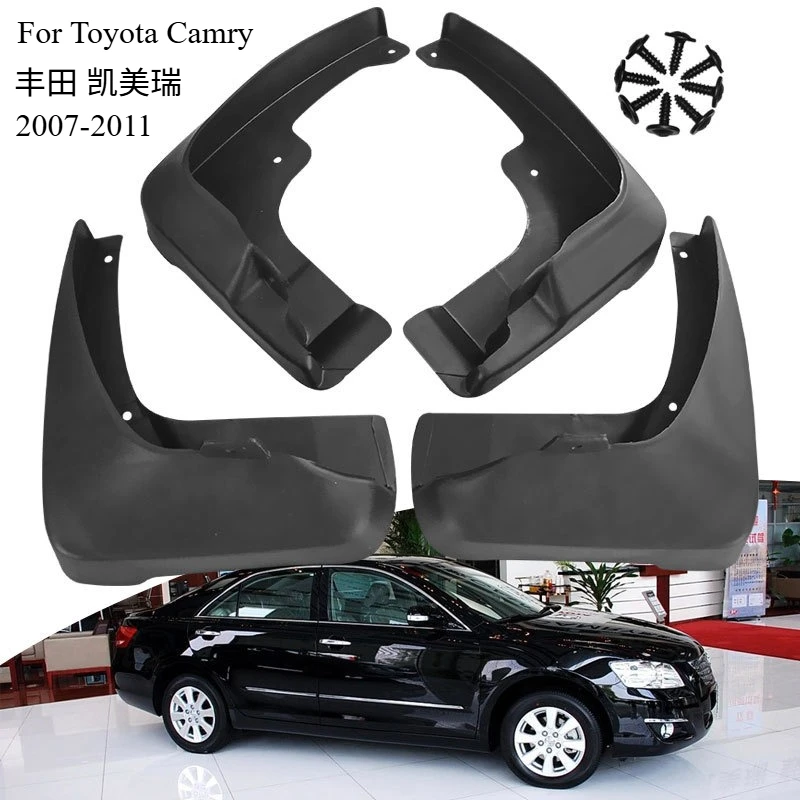 

For Toyota Camry 2007-2011 Car Fenders Waterproof Splash Resistant Car Protection Kit