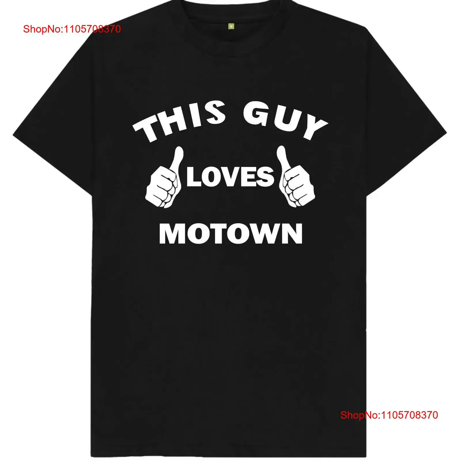 This Guy Loves Motown T Shirt vintage Washed streetwear fashion Soft Versatile graphic Stylish homme designer clothes