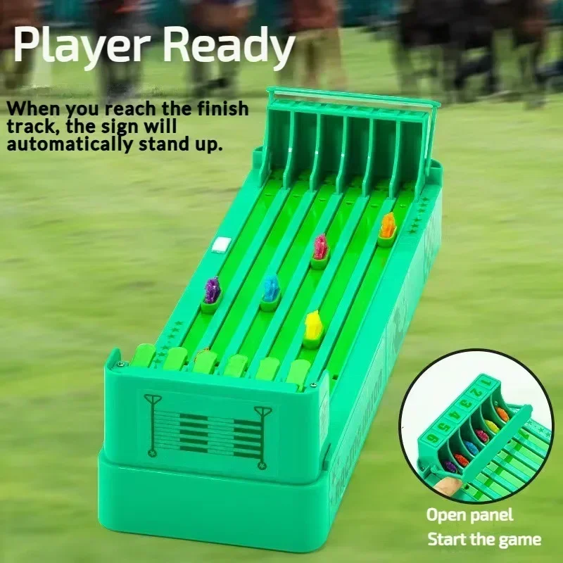 

Настольная настольная игра «Гонки с 6-мя лошадьми» для занятий координацией рук и глаз для семейной игры для детей, взрослых, друзей, взаимодействия