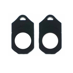 2PCS Logo Film LOGO wireless welcome light Door light pattern Shell Accessories