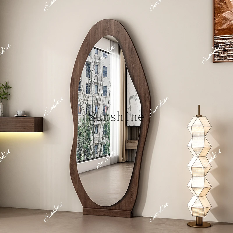 

Bedroom full-body mirror simple floor-to-ceiling clothing store cloakroom fitting room large mirror FT