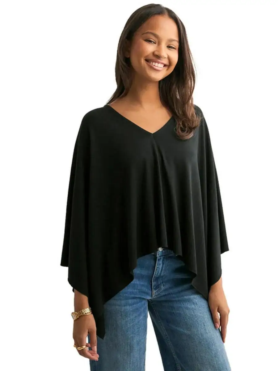 T-shirt da donna asimmetrica in puro colore oulder Bared Top Autunno Inverno Sexy Sle Fly Sve Tessuto in poliestere Top corto