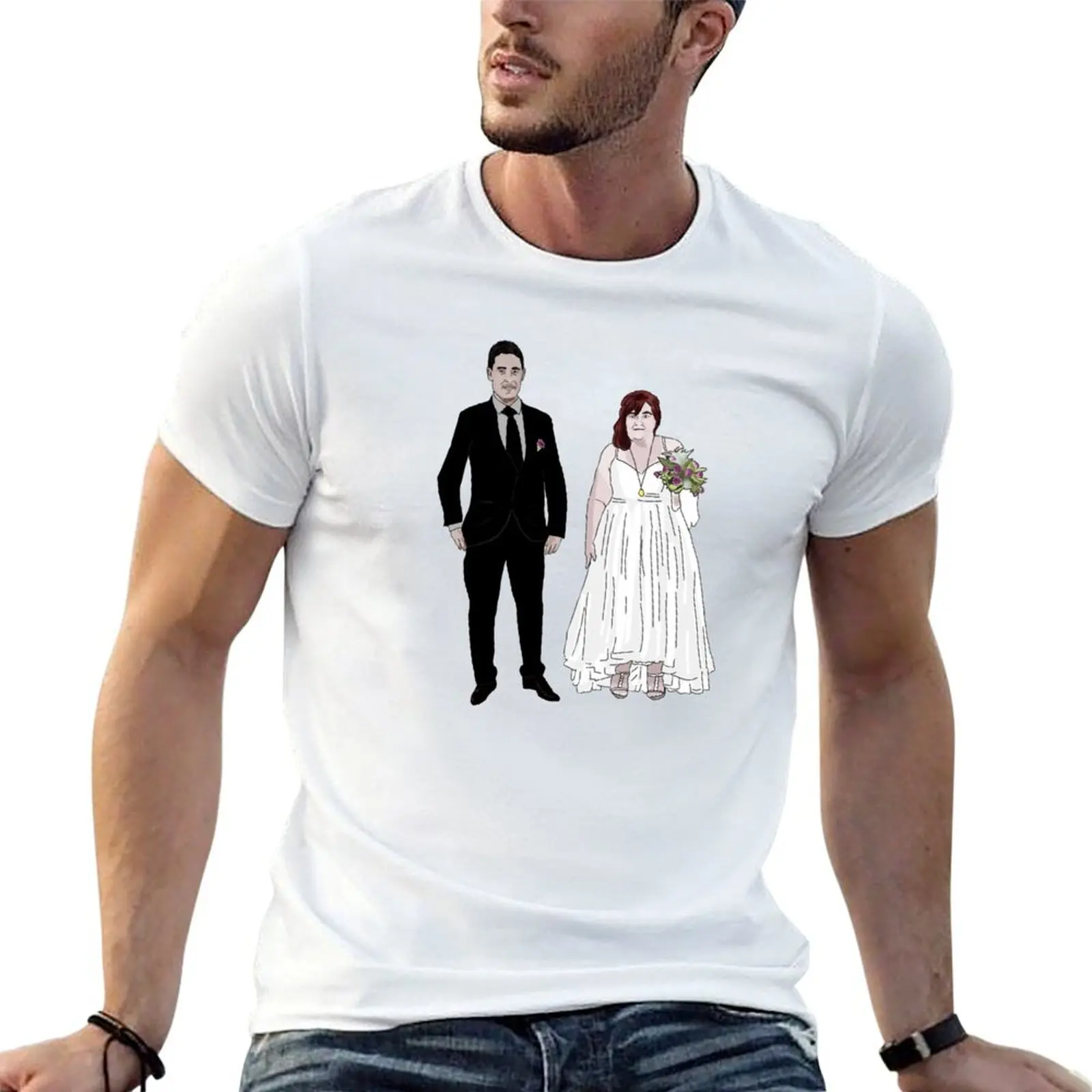

man - cotton day man summer shirt Mohammed shirt 90 t - t day T-Shirt fiance Wedding and Danielle heavy