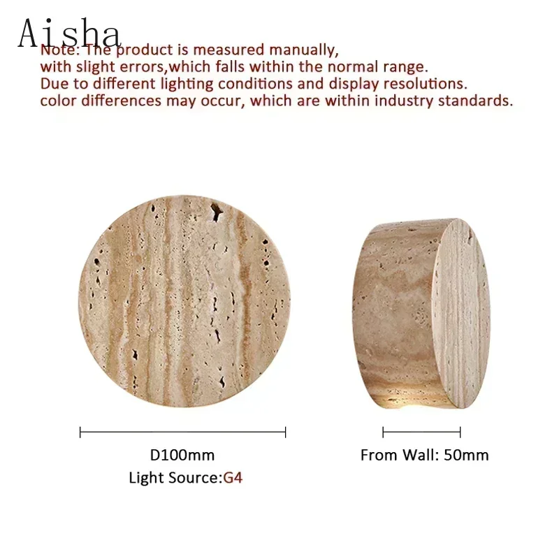 Japanese Wabi Sabi Natural Yellow Stone Wall Lamp Corridor Staircase Restaurant Led Wall Sconces for Home Restaurant Lights image 5