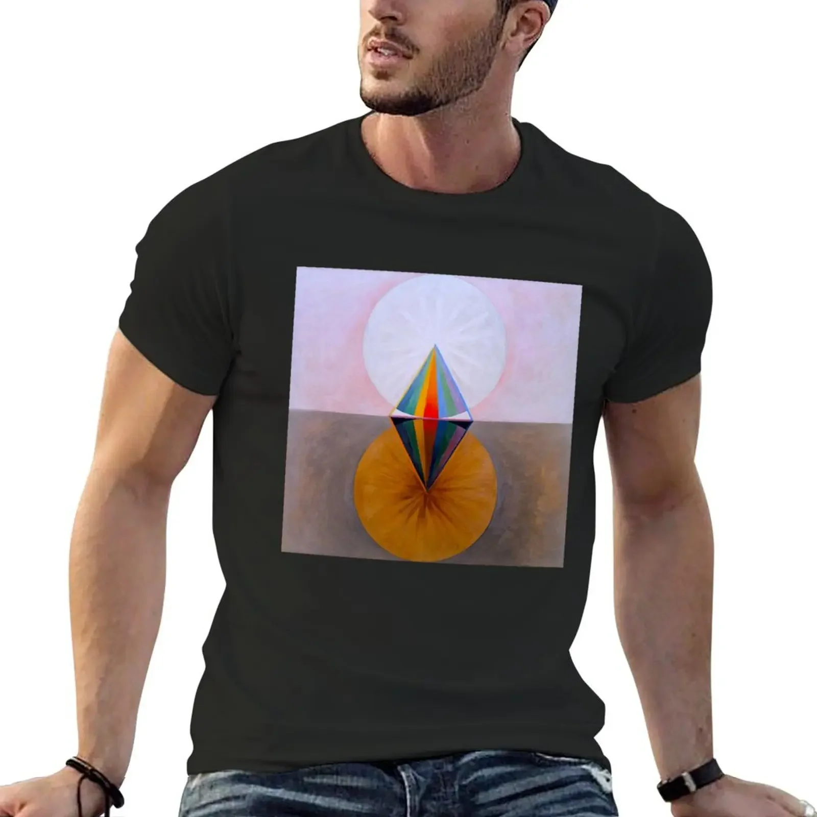 The Swan No. 12 Group IX SUW - Hilma af Klint T-Shirt tops hippie clothes anime stuff slim fit t shirts for men