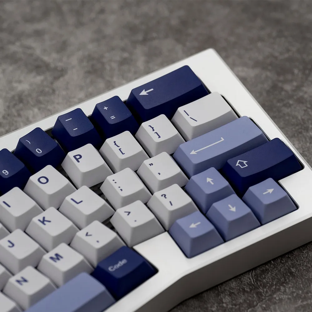 148 Keys Aquarius Theme Keycaps Cherry Profie Customization Keycap DYE Subbed For GH60 Wooting60 Mechanical Keyboard