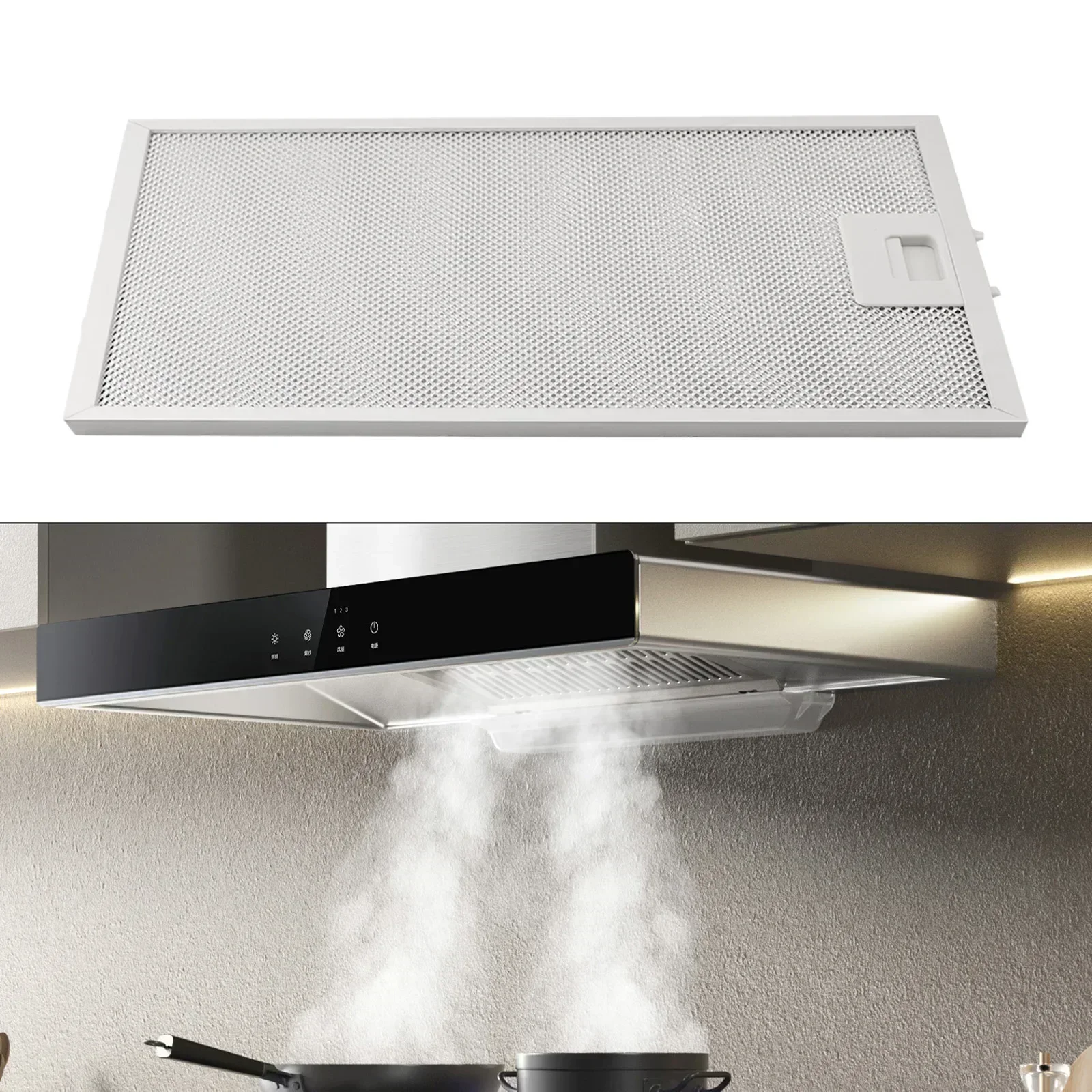 Aluminum Filter Aluminum Range Hood Cooker Hood Filters Aluminized Material Easy Installation Optimal Performance