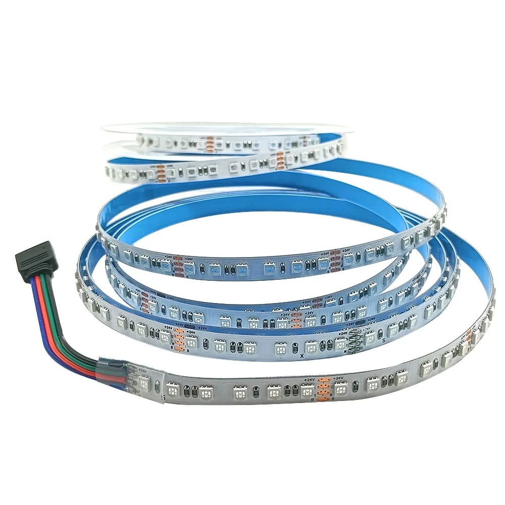 

Светодиодная лента RGB 5мм 8мм узкого профиля 3535 SMD 10мм 5050 SMD, 120 светодиодов/м, DC 12В 24В, гибкая, IP20, для декоративного освещения