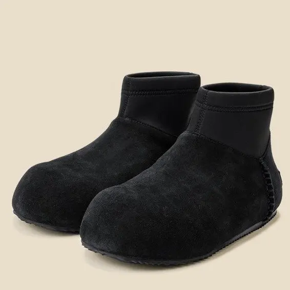 العصرية المرأة الخريف الرجعية حذاء من الجلد عادية شقة سوليد الداخلية زيادة أحذية بوت قصيرة جولة تو أحذية الموضة تنوعا