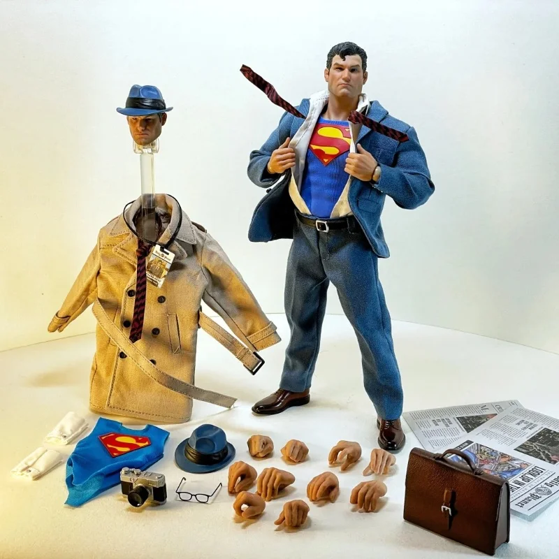 Muff Toys 1/12 Male Soldier Superman Clark Kent Protector Of Metropolis Messenger Of Justice Call  6in Action Figure Model Toys