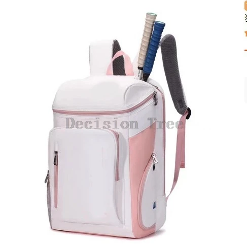 2025 professional badminton bag backpack large capacity multi-pocket waterproof tennis backpack independent shoe storage a001