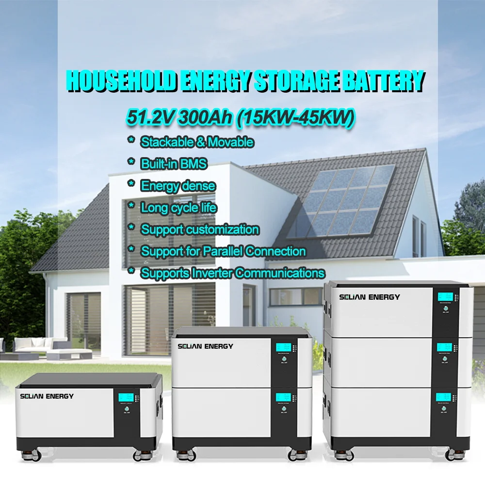 SelianEnergy ALL-IN-ONE 15kWh-45kWh Energy Storage System 300A Residential Energy Storage System ESS With 10kw Inverter