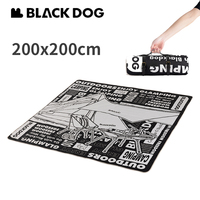 Naturehike BLACKDOG Ultralight Camping Mat Portable Picnic Pad Bottom PE Aluminum Film Travel Waterproof Mat 200x200cm