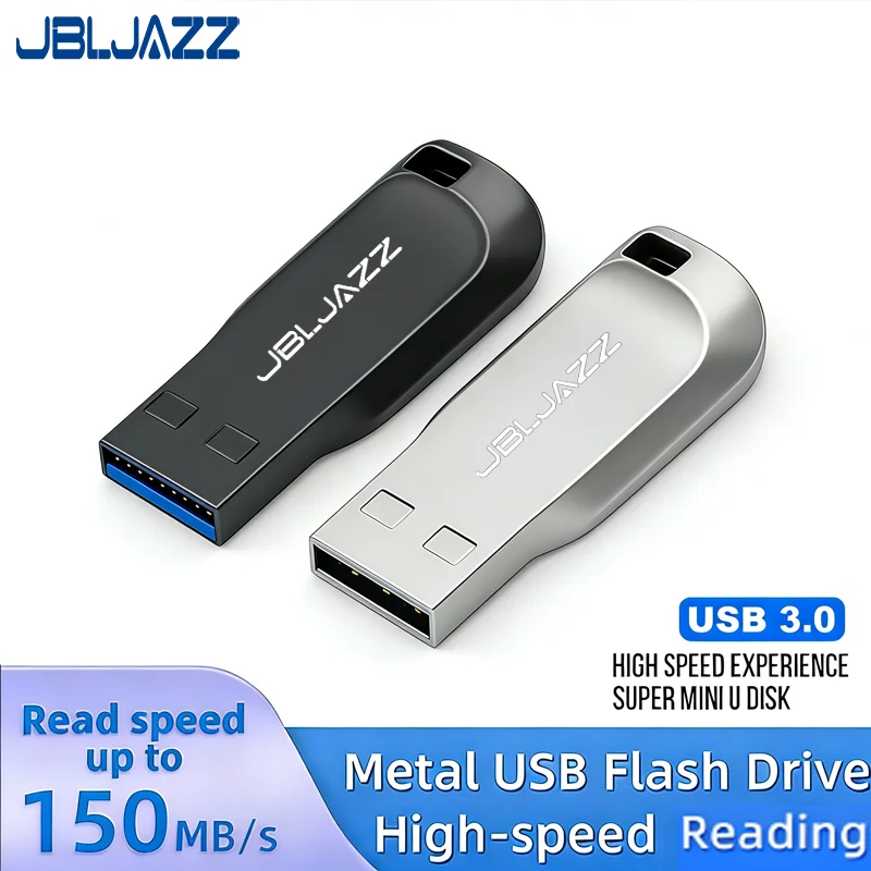 

High-Speed USB Flash Drive 3.0 Metal Pendrive 512GB 256GB 128GB 64GB Portable Waterproof USB Memory Stick for Data Storage