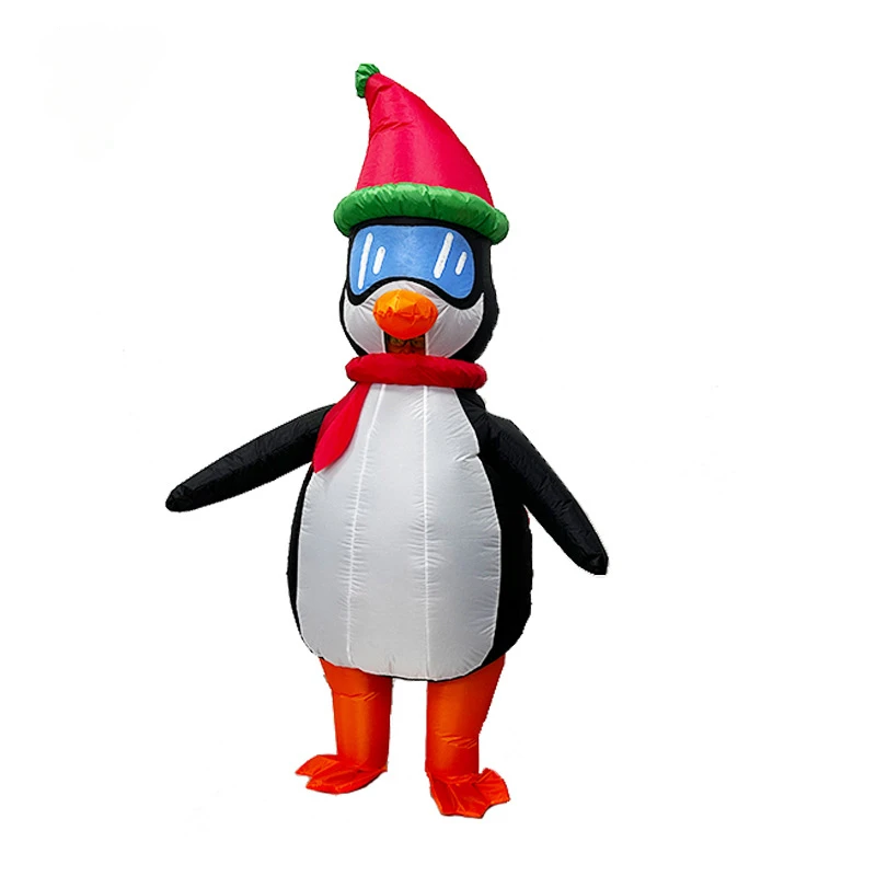 Penguin Inflatable Clothing Cross-border Hot Christmas Dress Up Party Stage Performance Cute Cartoon Doll Inflatable Clothing