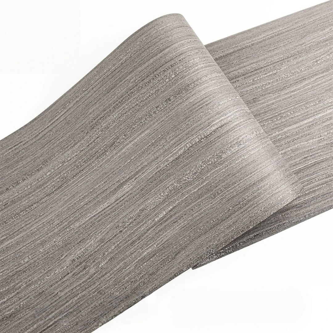 58x250cm Gray Lacewood Engineered Wood Veneer For Furniture Cabinets Renovation Interior Decorative Design