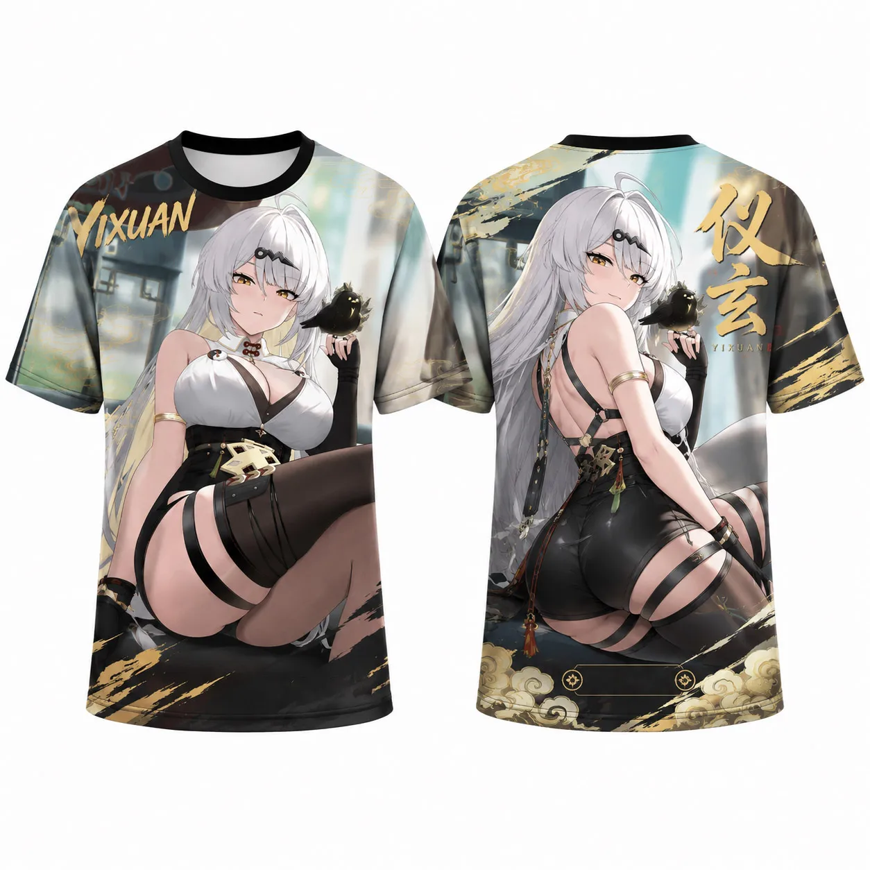 Zenless Zone Zero ZZZ Anime Cheap Graphic T-Shirt Yixuan Ju Fufu Pan Yinhu All Over Print Jersey, Breathable Quick Dry Tee