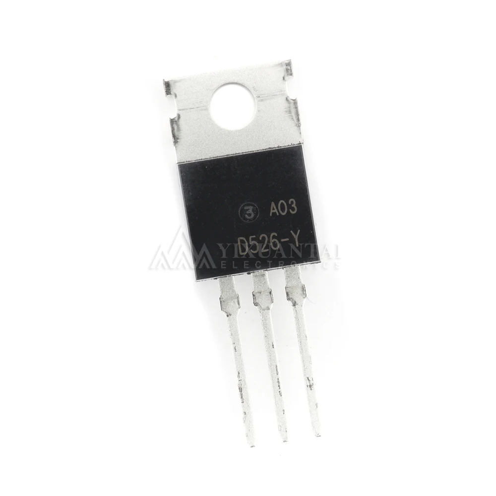 

10pcs/lot NEW origina KSD526Y KS D526Y KSD526-Y D526-Y 80V 4A TO220 Triode Transistor TO-220