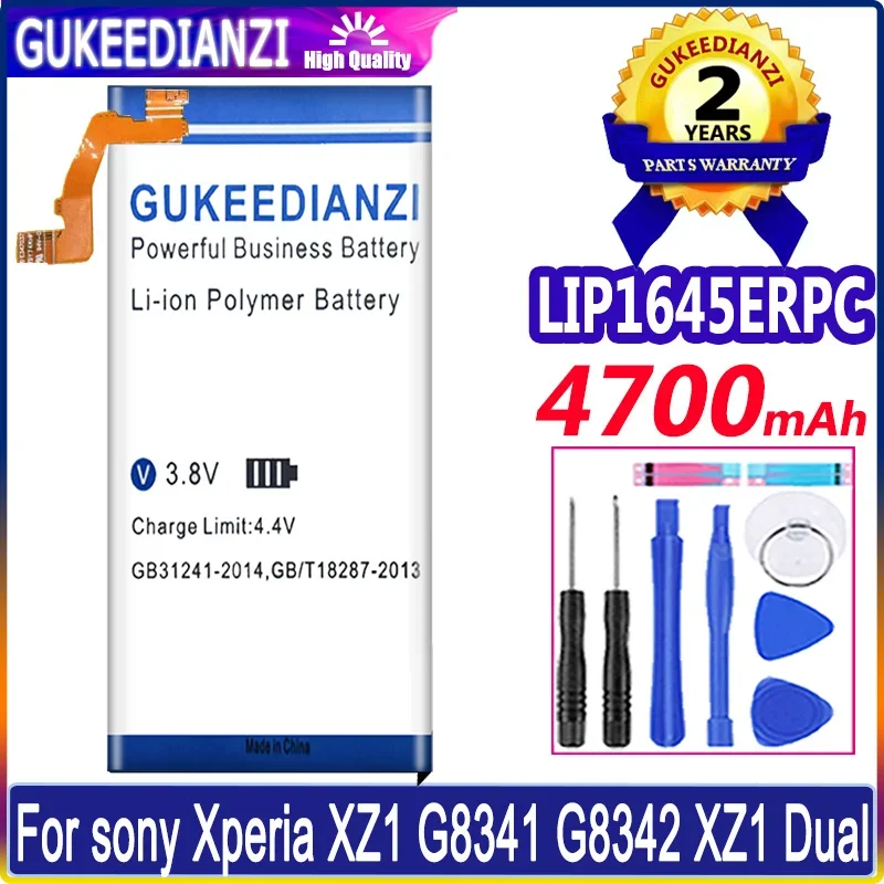 Dla Sony 4700mAh LIP1645ERPC bateria do SONY Xperia XZ1 G8343 G8341 G8342 telefon wysokiej jakości bateria + numer śledzenia