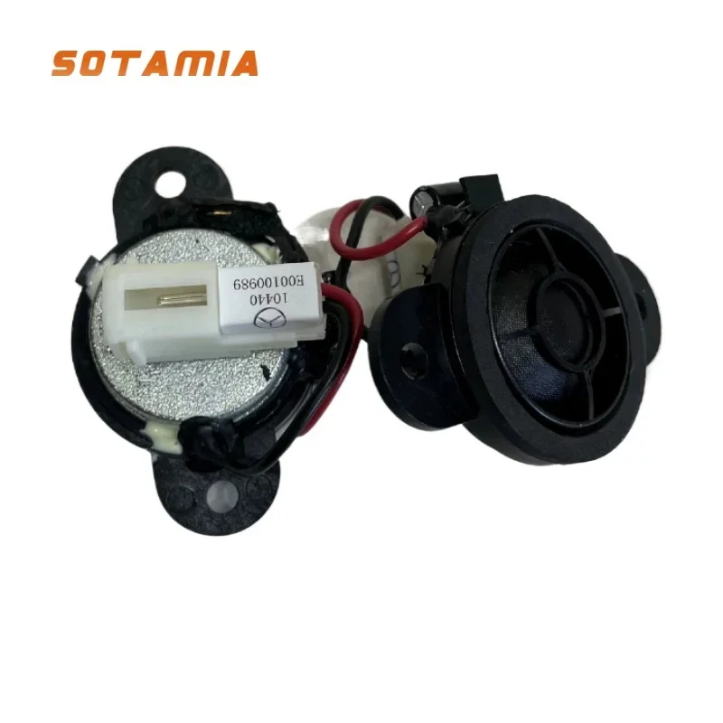 SOTAMIA 2 Peças Mini Tweeter de 1.5 Polegadas 4 Ohm 20W 25 Core HIFI Alto-falante de Agudos para Som, Música e Home Theater