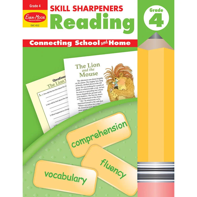 

Точилки для навыков считывания класса 4 EvanMoor EvanMoor 9781596730403 Книга