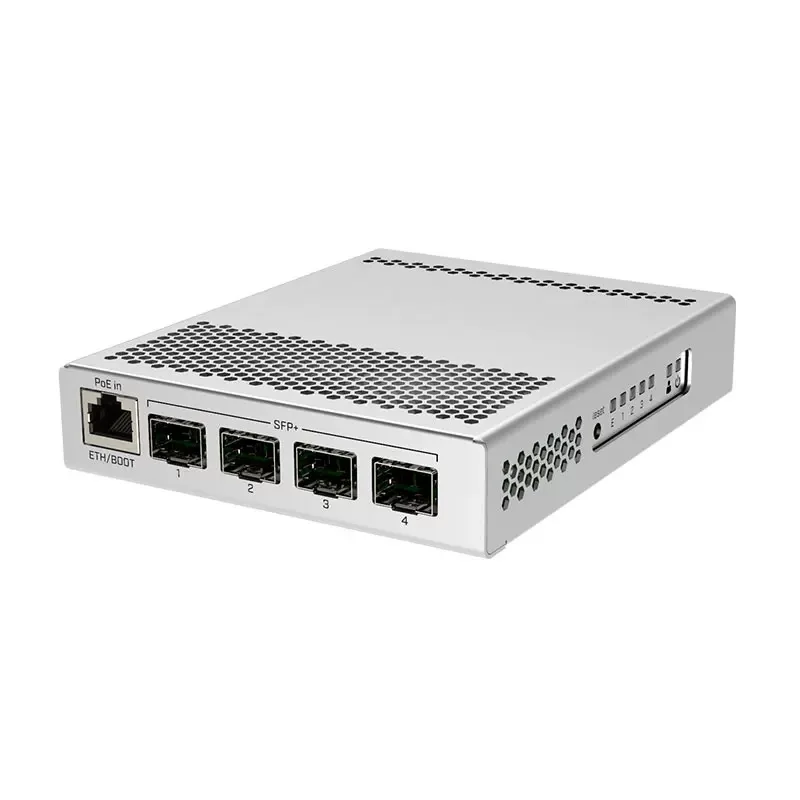 MikroTik CRS305-1G-4S+IN SFP+ 10Gbps Five-Port Smart Managed Switch Dual System RouterOS or SwOS Fiber Optic Switch
