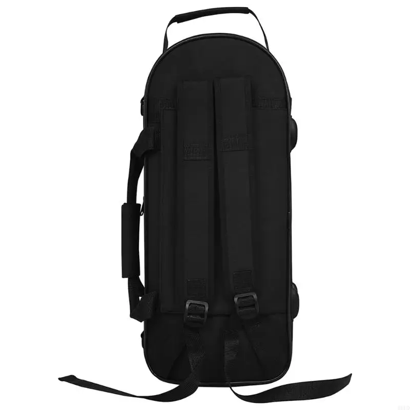 Trompete Gig Bag Doppelter Schultergurt Verdicken Staubdicht Handtasche Koffer Professionelle Wasserdichte Trompete Fall Große – Detail 3