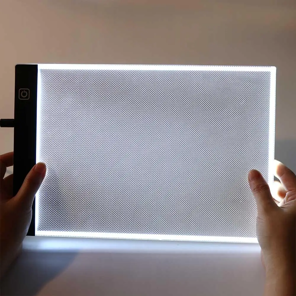 3 Level Dimmable Led Drawing Copy Pad A4 Led A4 Drawing Copy Pad Acrylic Transparent Drawing Board Painting Educational