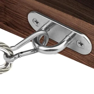 304-m6 M5 M8 Oval Eye Plate Deck Broschelboot Vera Vera Veja Montage Set-304 Marine Grad Edelstahl 8 Hauptverkäufe rostfrei zu Bootsteilen - №5