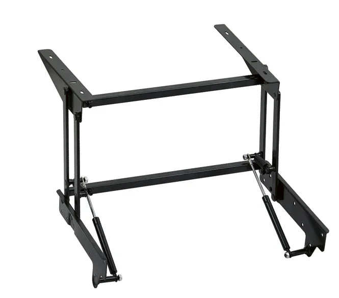 Single pneumatic rod custom multi-functional coffee table lifting frame, coffee table accessories hydraulic buffer fold