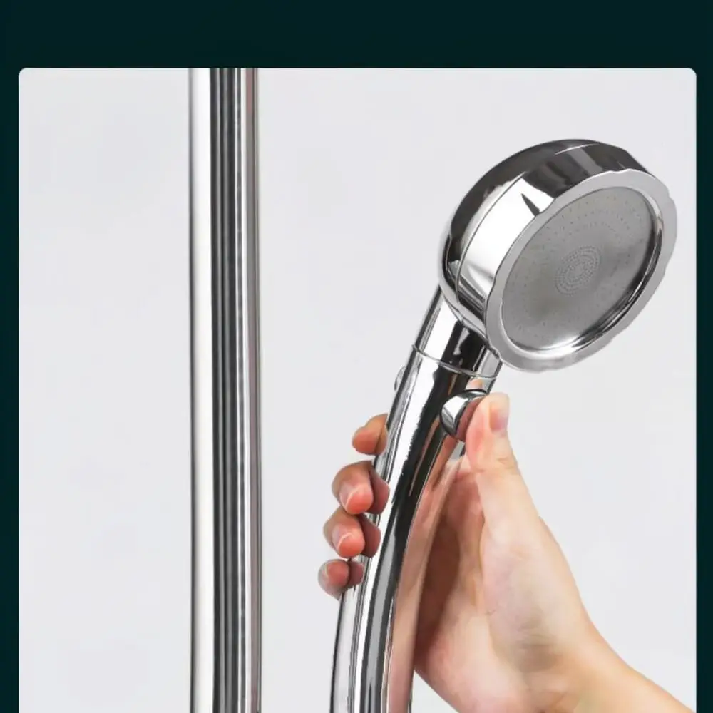 Adjustable Shower Head Support Base Punch Free Wall Bracket Bathroom Spray Holder Stainless Steel Shower Accessory