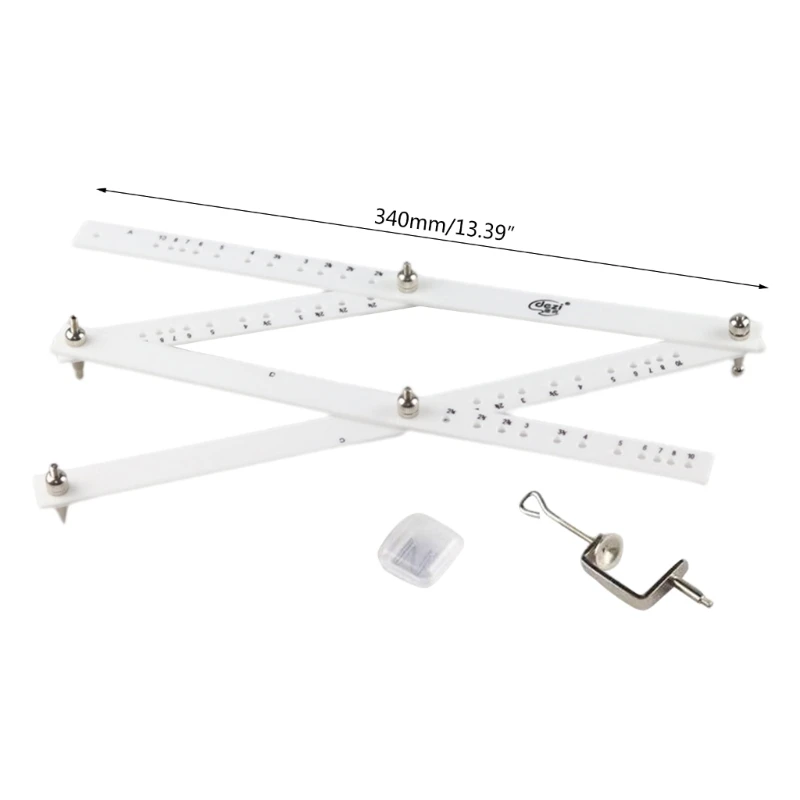 Strumento righello d'ingrandimento Righello da disegno in plastica per disegno architetto,