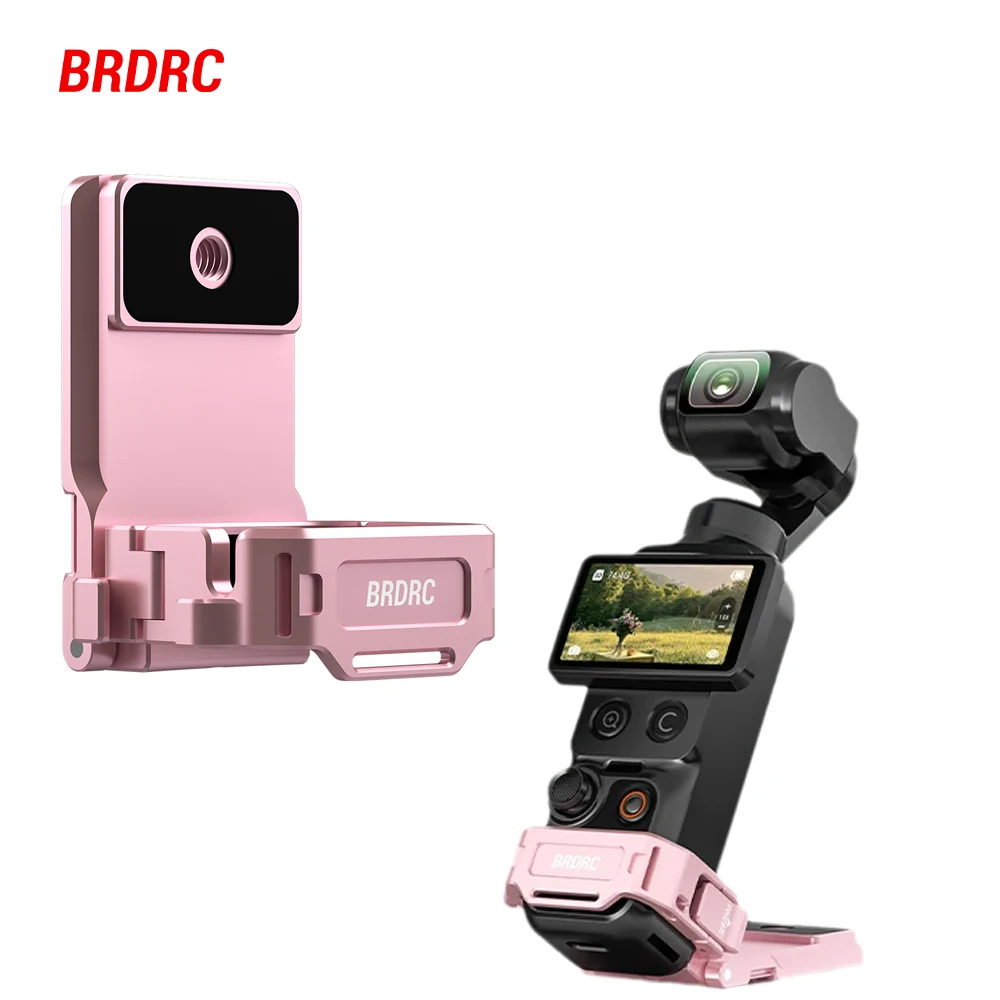 

Металлический защитный корпус BRDRC Pocket 4 с магнитным адаптером для DJI Osmo Pocket 3: аксессуары, защитный чехол, кронштейн для расширения возможностей крепления