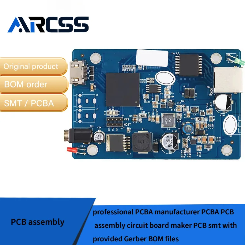 professional PCBA manufacturer PCBA PCB assembly circuit board maker PCB smt with provided Gerber BOM files