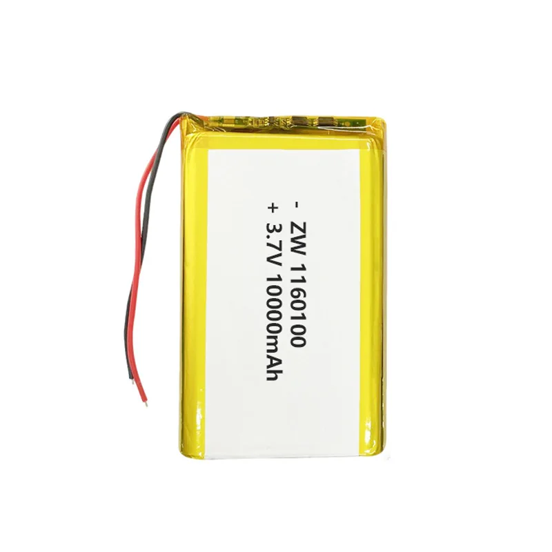 

1-20 шт. 10000 мАч 3.7В полимерные литий-ионные перезаряжаемые аккумуляторы для повербанков и DIY-проектов, совместимые с 1160110