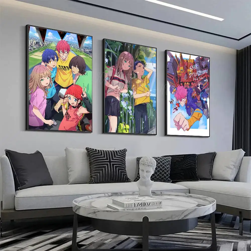 Pósteres de Anime SSSS.DYNAZENON para sala de estar, Bar, cafetería, lienzo de calidad, estilo vintage, pintura de cómics, arte, decoración de pared del hogar, imagen