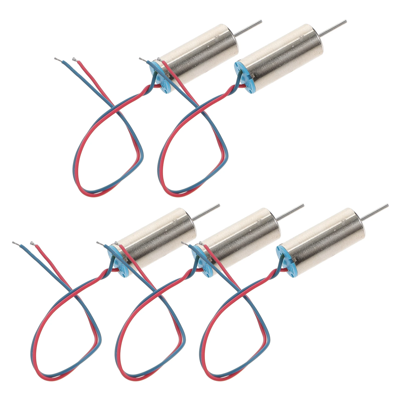 

5 Pcs Mini Vibration Motor Copper Wire Lightweight Strong Magnet Micro DC Motors for Airplane Model Smart Bracelet