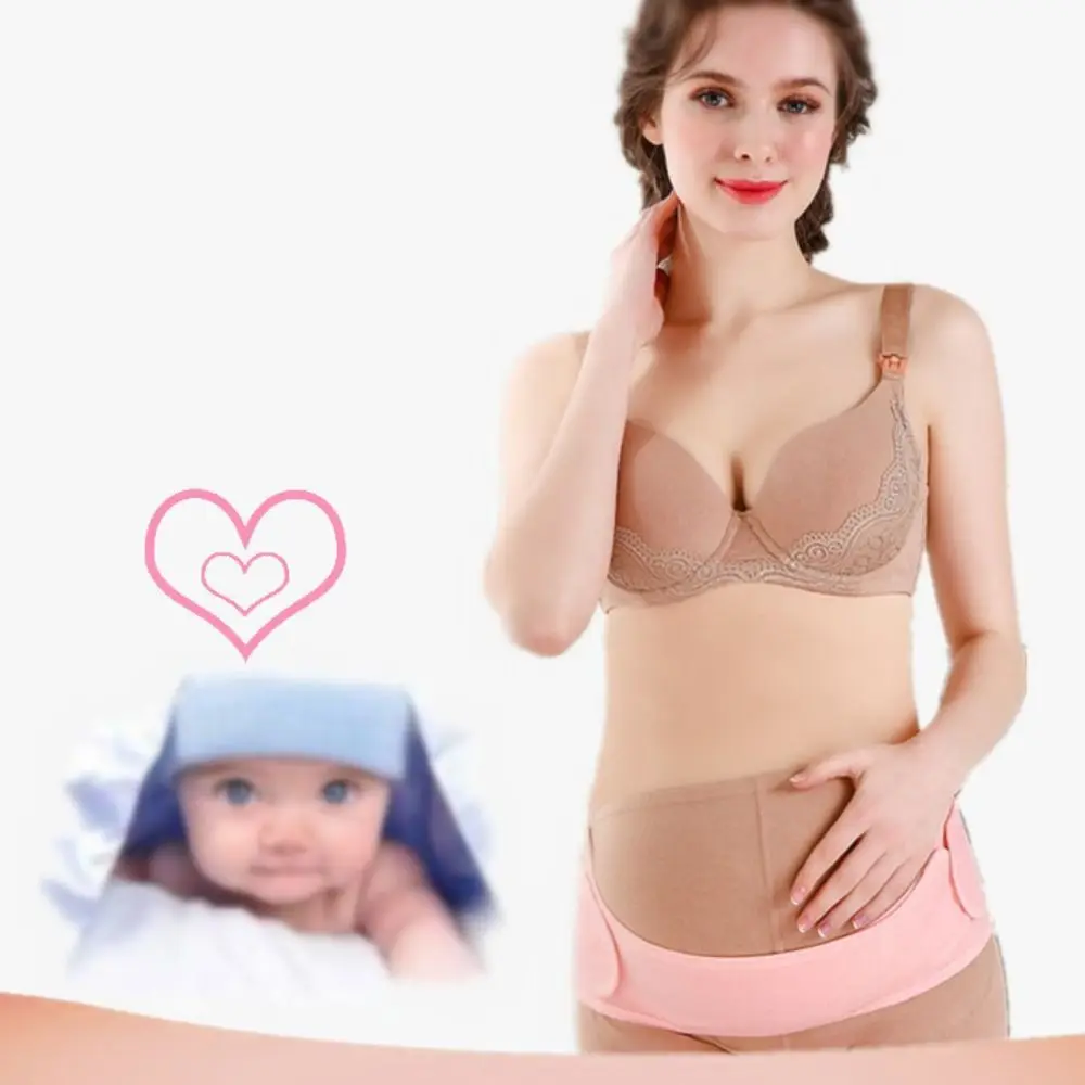 Breathable Maternity Abdominal Support Belt Adjustable Comfortable Pregnant Women Support Belt Waist Support Elastic