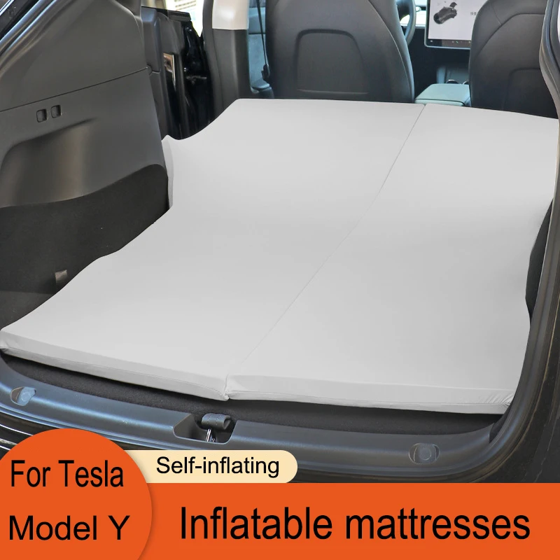 For Tesla Model Y Camping Sponge Mattress Car Portable Outdoor Camping Mattress Car Travel Bed Model Y Accessories