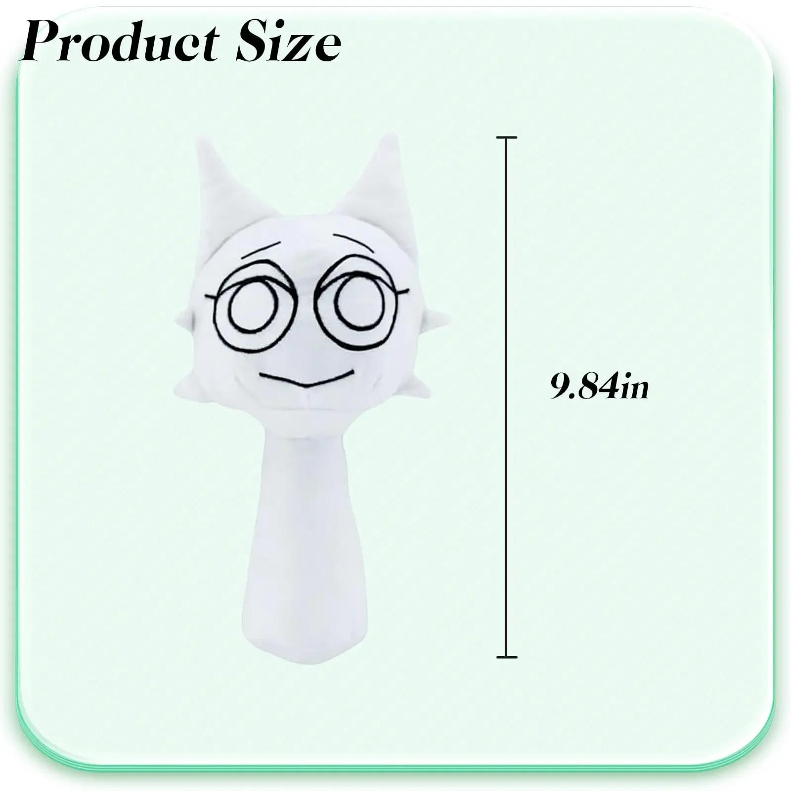 9,8 "Spunki juegos de dibujos animados de peluche juguete de peluche para niños niñas almohada de peluche suave regalos de muñecas para fanáticos niños